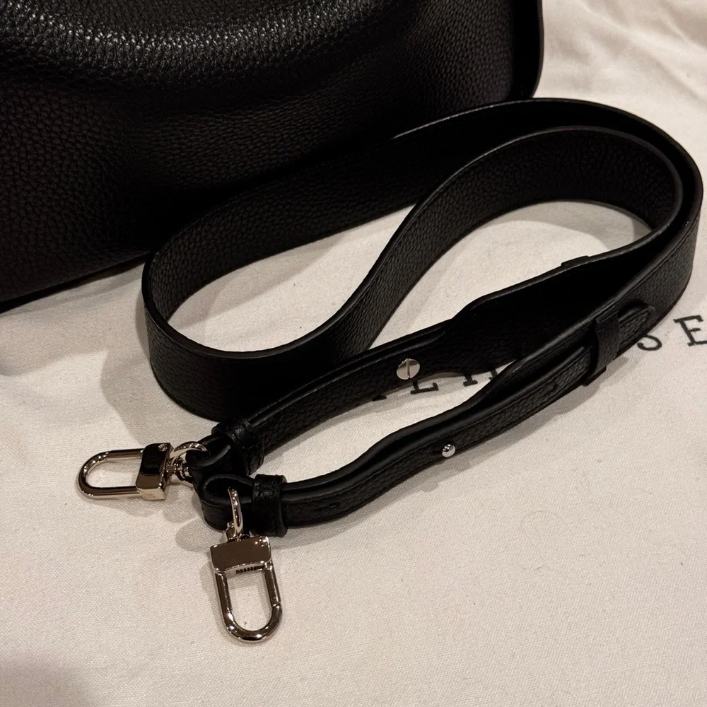 The Horse, Clementine Bag, Black with Silver Hardware - Picture 9 of 9
